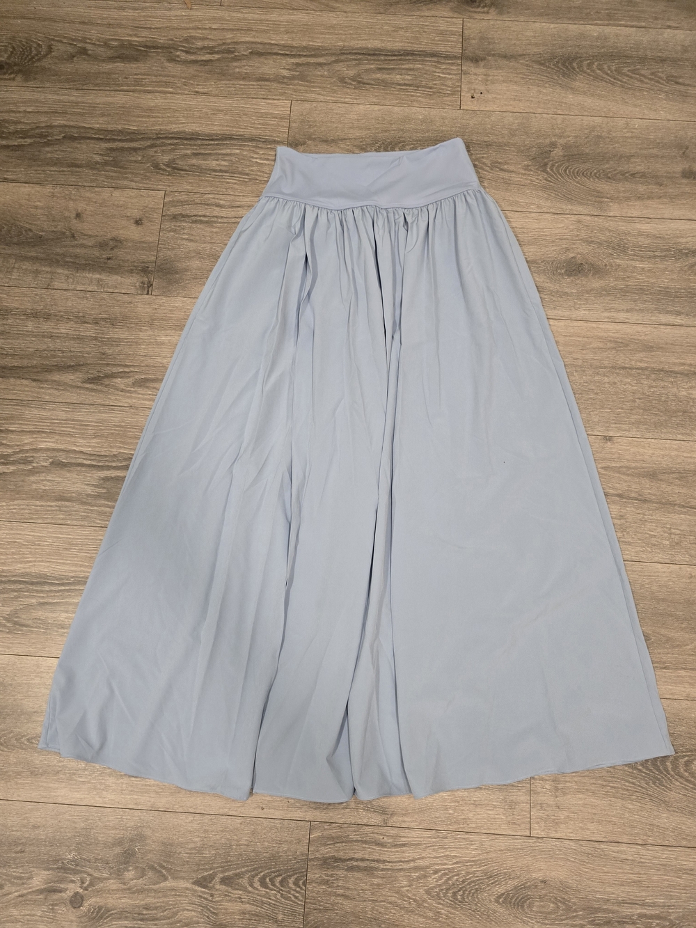 Halara Sz S Light Blue Women's Maxi Skirt With Slit